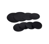 Flat Rubber Washer 10pcs Rubber Washer, Thickness 1mm to 5mm Solid Round Sheet, Diameter 10mm to 100mm Nitrile NBR Seal Gaskets Pad(18MM*4MM)