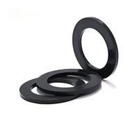 Flat Rubber Washers/O rings rubber assorted seal kit for Plumbing & Tap Repairs; Reliable Sealing. Tap washers assorted uk, mixer tap washers for kitchen sink (5 pcs, 56mmx44mm: grosor 3mm)