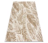 Flat Rug RUGSX Beige 120cm x 170cm