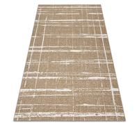 Flat Rug RUGSX Beige 200cm x 290cm