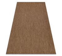 Flat Rug RUGSX Brown 80cm x 150cm