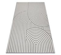 Flat Rug RUGSX Grey 140cm x 200cm