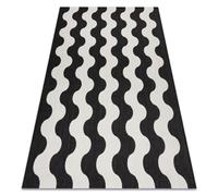 Flat Rug RUGSX Yellow 140cm x 200cm