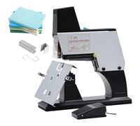Flat Saddle Stapler, Automatic A3/A4 Stapler Machine for 40 Pages(80g), Adjustable Intensity, for Office, Print Shops