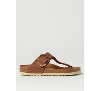 Flat Sandal BIRKENSTOCK Woman color Brown - Size: 40 - female