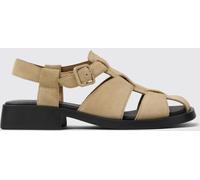 Flat Sandal CAMPER Woman color Beige - Size: 39 - female