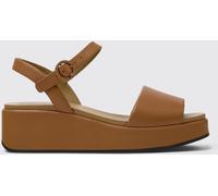 Flat Sandal CAMPER Woman color Brown - Size: 40 - female