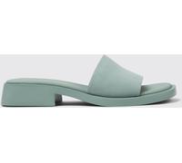 Flat Sandal CAMPER Woman color Green - Size: 37 - female
