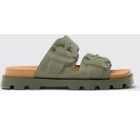 Flat Sandal CAMPER Woman color Green - Size: 41 - female
