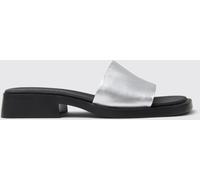 Flat Sandal CAMPER Woman color Grey - Size: 35 - female