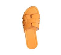 Flat Sandals Cheap,Womens Solid Color Slippers Ladies Faux Leather Retro Casual Slippers Ladies Lightweight Durable Comfort Flatform Shoes Summer Beach Peep Toe Classic Sliders Sale Clearance