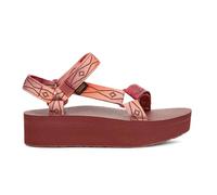 Teva FLATFORM UNIVERSAL SUNSCAPE Womens Sandals Waterless Scarlet - UK 5