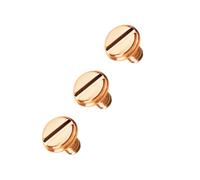 Flat Screws 4.1mm Replacement for Cartier Love Bracelet Screws 3 PCS, 4.1 mm, Alloy Steel