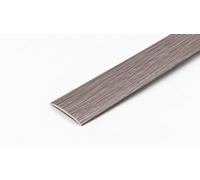 Flat Self-Adhesive Vinyl Door Bar | Cover Trim - 900mm | 37mm Wide Transition Strip | Easy Install Threshold Trim for LVT, Vinyl, Laminate, Wood & Tile Flooring | Durable Finish (Slate Grey)