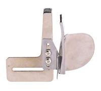Flat Sewing Machine, Hard Cloth Single Needle Folder for Lockstitch Machine Curve Edge Binding (Entrance 5/8 Exit 5/16)