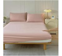 Flat Sheet Premium Long-staple Cotton Satin Top Ultra-Soft Hotel Luxury Bed Full Queen(H,Small double- 120x200cm)