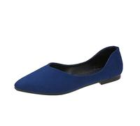 Flat Shoes Pointed Women's Ballet Flats Comfortable Soft Slippers Elegant Evening Shoes Lightweight Bridal Shoes Flat Classic Business Shoes Breathable Slip-On Shoes Perfect for Weddings and Parties