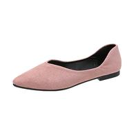 Flat Shoes Pointed Women's Ballet Flats Comfortable Soft Slippers Elegant Evening Shoes Lightweight Bridal Shoes Flat Classic Business Shoes Breathable Slip-On Shoes Perfect for Weddings and Parties