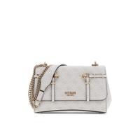 Flat shoulder bag for women Guess Leona Xbody Noir TU
