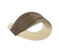 Flat Silk Hair Weft Virgin Human Sew In Extensions Easy To Use(18 inches,BA8-60)