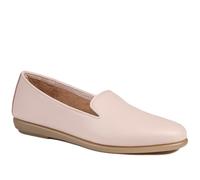 Flat-Soled Casual Slip-On Shoes - Blush Size 6