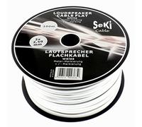 Flat Speaker Cable 100 m 2 x 2.5 mm² CCA Flat Cable Audio 2.2 mm