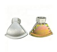 Flat Spray Duckbill Nozzle in for Efficient Cooling Drying and Cleaning Where Thermal is Required Aluminum Alloy JC 2-inch Internal Thread Steel Plate