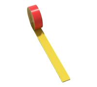 Flat Stair Non Slip Nosing Strong Adhesive Backing Peel and Stick Widened Stair Edge Trim Protector, for Outdoor Indoor(Yellow,5cm)