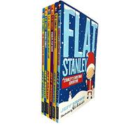 Flat Stanley 6 Book Collection: Flat Stanley; Stanley, Flat Again; Stanley in Space; Invisible Stanley; Stanley and the Magic Lamp; Stanley's Christmas Adventure (FLAT STANLEY ADVENTURE PACK)