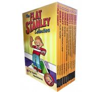 Flat Stanley Adventure Series 10 Books Collection Set