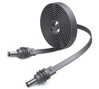 Flat Starlink Mini DC Power Cable 32.8FT/ 10M 18AWG for Window Passthrough | Ultra-Thin Anti-Pinch Waterproof Replacement Cord, Ideal for RV, Van, Truck, Camping & Outdoor All-Weather Use