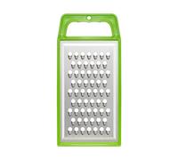 Flat Steel Grater Handheld Plastic Dishwasher Safe - Progressive Cute Hand Held Stainless Grater for Kitchen Commercial Graters