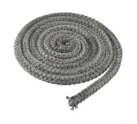 Flat Stove Rope, Heat Resistant Rope Seal Replacement Gasket, Sealant Strip Fire Rope For Wood Burning Stovee, Chimney, Fireplaces, Oven Door(6mm*2m)