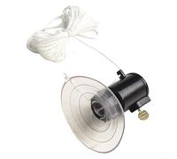 Flat Suction Cup Light Bulb Changer Tool for High Ceilings, Compatible with Recessed and Flood Lights, Durable Silicone and Steel Construction