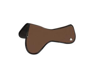 Flat suede saddle pad for horses Acavallo MF JCCS CW-CS