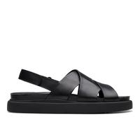 Flat Sun Sandals - female - Clarks - Flat Sandals - Black - 5 UK - Shoes 5 UK