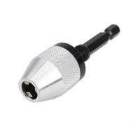 Flat Tail Collet Electric Grinding Chuck with Hexagonal Handle for Quick Drill Changes Suitable for Nail Machines Engraving Machines Electric Grinders (6.5)
