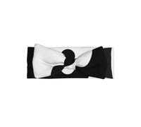 Flat Tao Symbol Baby Bow Headband-Soft Stretchy for 0-6 Months
