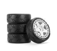Flat Tension Tires For ARRMA For Vendetta For KM C3 1/8 Rc Parts | High-grip flat tension tires deliver stable traction precise handling for high-speed on-road bashing Tires