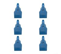 Flat Thread Nozzle for Compressed Air with G1/4 Male Thread Compatible with Standard Air Tools and Regulator Outlets (Bule)
