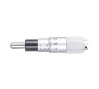 Flat Tip Micrometers Head 0.01mm Accuracy Precisions Measuring Tool 0 to 13mm Ranges Flat Needle Silver Carbon Steel
