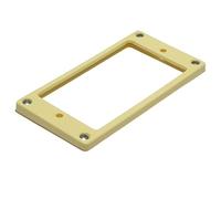 Flat top guitar ivory/cream humbucker pickup ring 3mm - 5mm wedge including screws