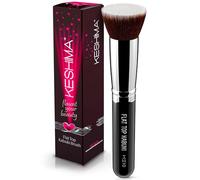 Flat Top Kabuki Brush By Keshima - Premium Foundation Brush, Buffing Brush, Blending Brush, Face Brush