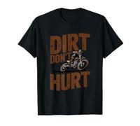 Flat Track Motorcycle Racing American Retro Speedway Dirt Value Graphic T-Shirt, Men, Black, XL