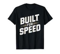 Flat Track Racer Built Speed Not Comfort Speedway Pride T-Shirt