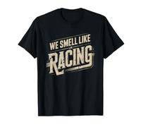 Flat Track Racing Family Smells Like Race Fuel Speedway T-Shirt