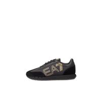 Flat Trainers - male - Emporio Armani EA7 - Sneakers - Black - 8 UK - Shoes 8 UK