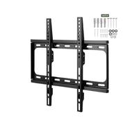 Flat TV Wall Mount Bracket for 26-63 inch LCD Screens with Level Adjustment - Adjustable Low Profile Design for Easy Installation