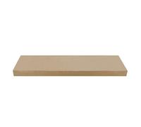 Flat Wall Coping - 800mm x 230mm x 50mm, Cast Stone Garden Ornament, 3 Colours: Buff, Natural Portland, Charcoal (Buff)