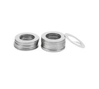 Flat Washer 50pcs/lot 304 Stainless Steel Ultra Thin Flat Washer Adjusting Ultrathin Shim Plain Gasket 0.1/0.2/0.3mm(T 0.1mm 50pcs,M12x20)
